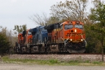 BNSF 3837, GECX 2040, BNSF 8125, 3177